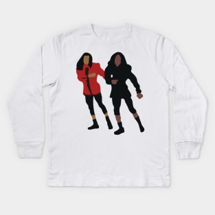 Milli Vanilli Kids Long Sleeve T-Shirt